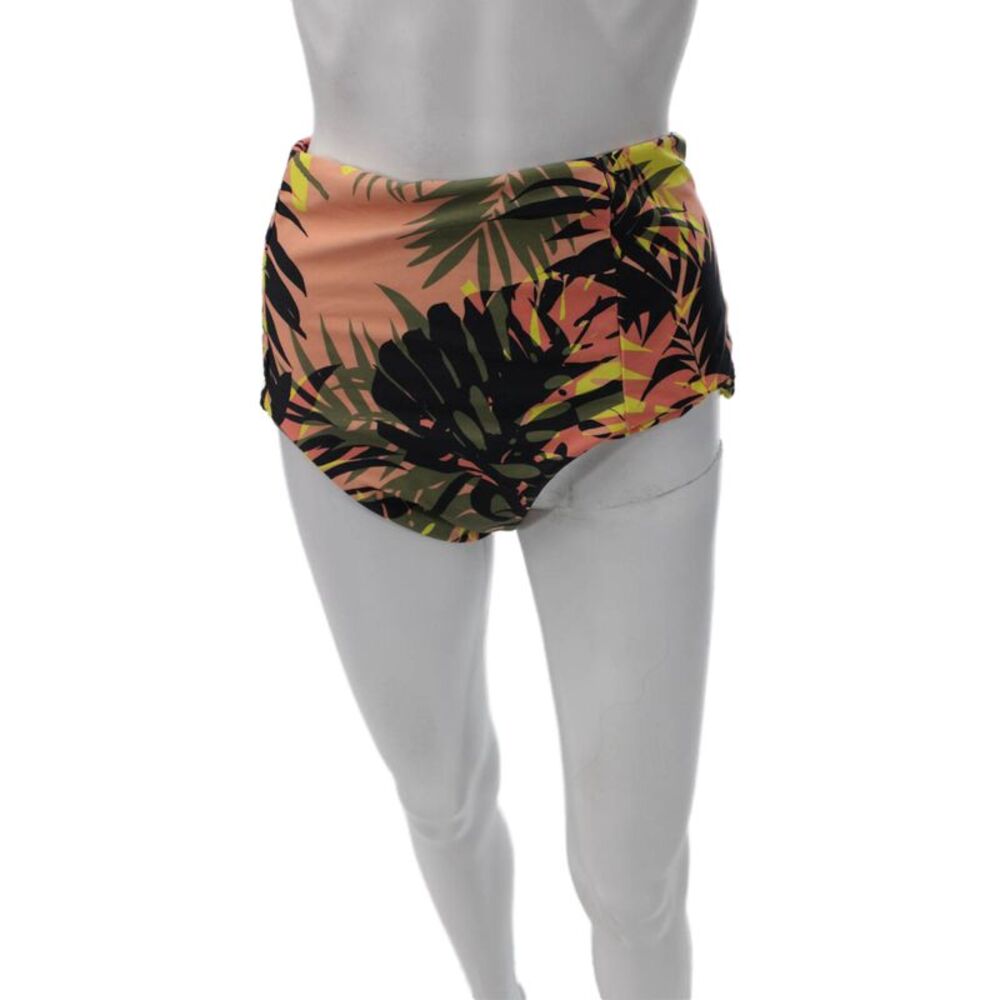 Cami And Jax Womens Multicolor Floral Bikini Bottoms Size XL